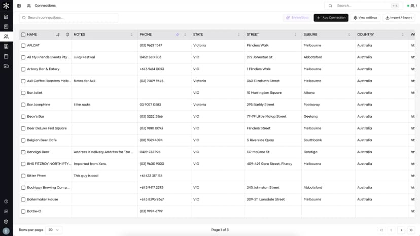 Mobile-First CRM for Roasters on the Road
