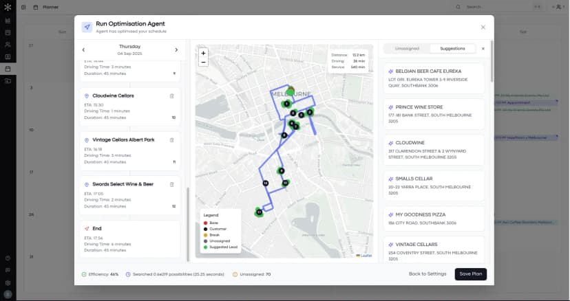 AI Route Planner for Coffee Deliveries